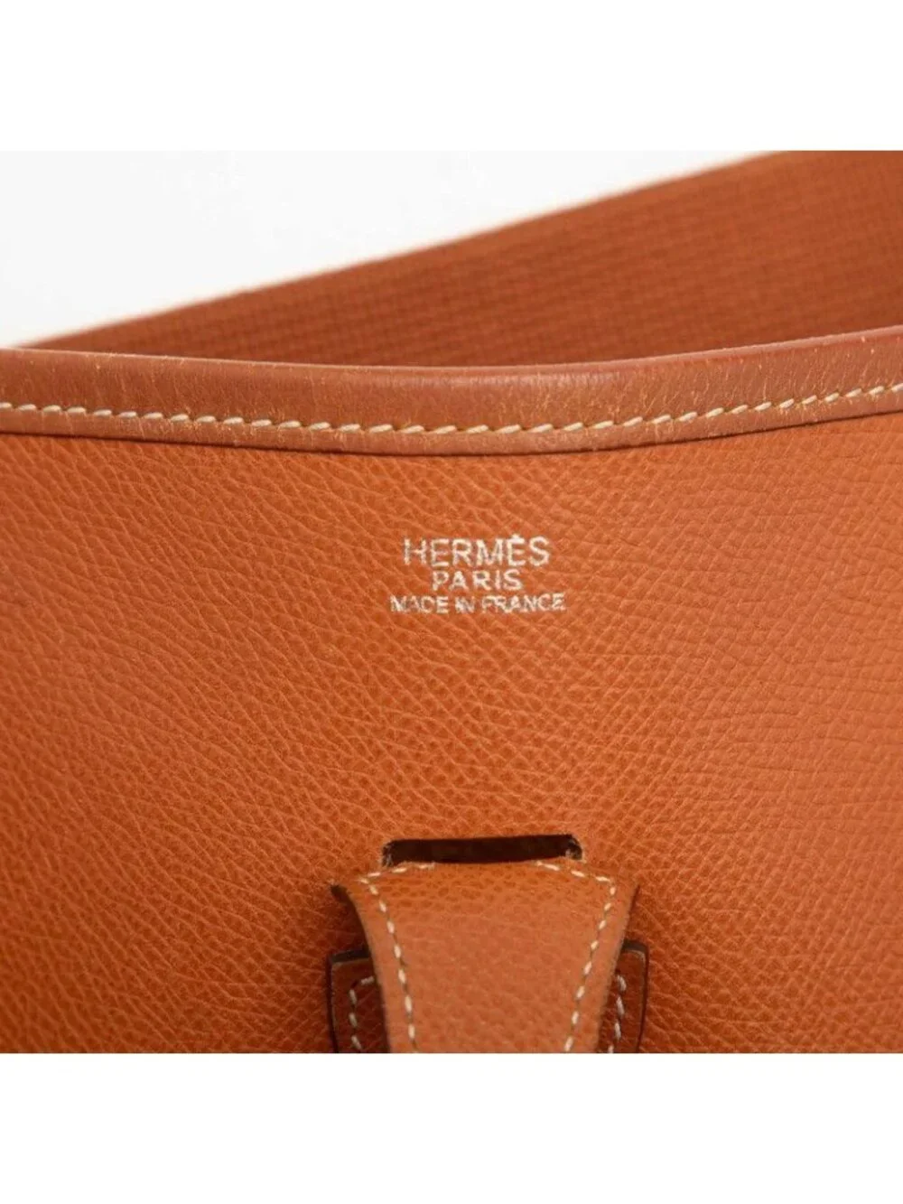 Hermes Evelyne 2 PM Crossbody Shoulder Bag Brown Taurillon Clemence